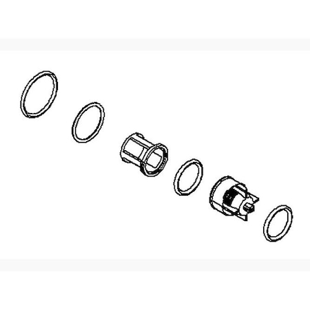 Kohler Kit, Filter-Check Valve K-1166636